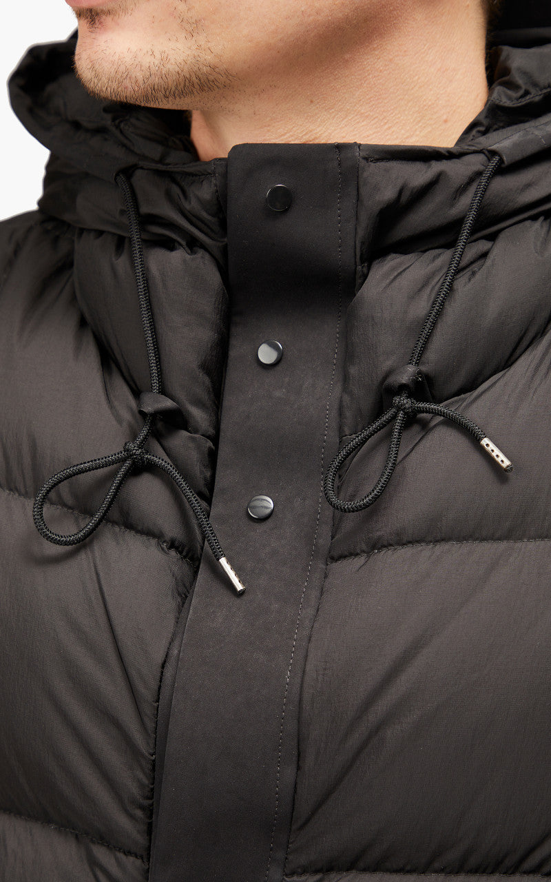 Ten C Hurricane Combo Down Anorak Black