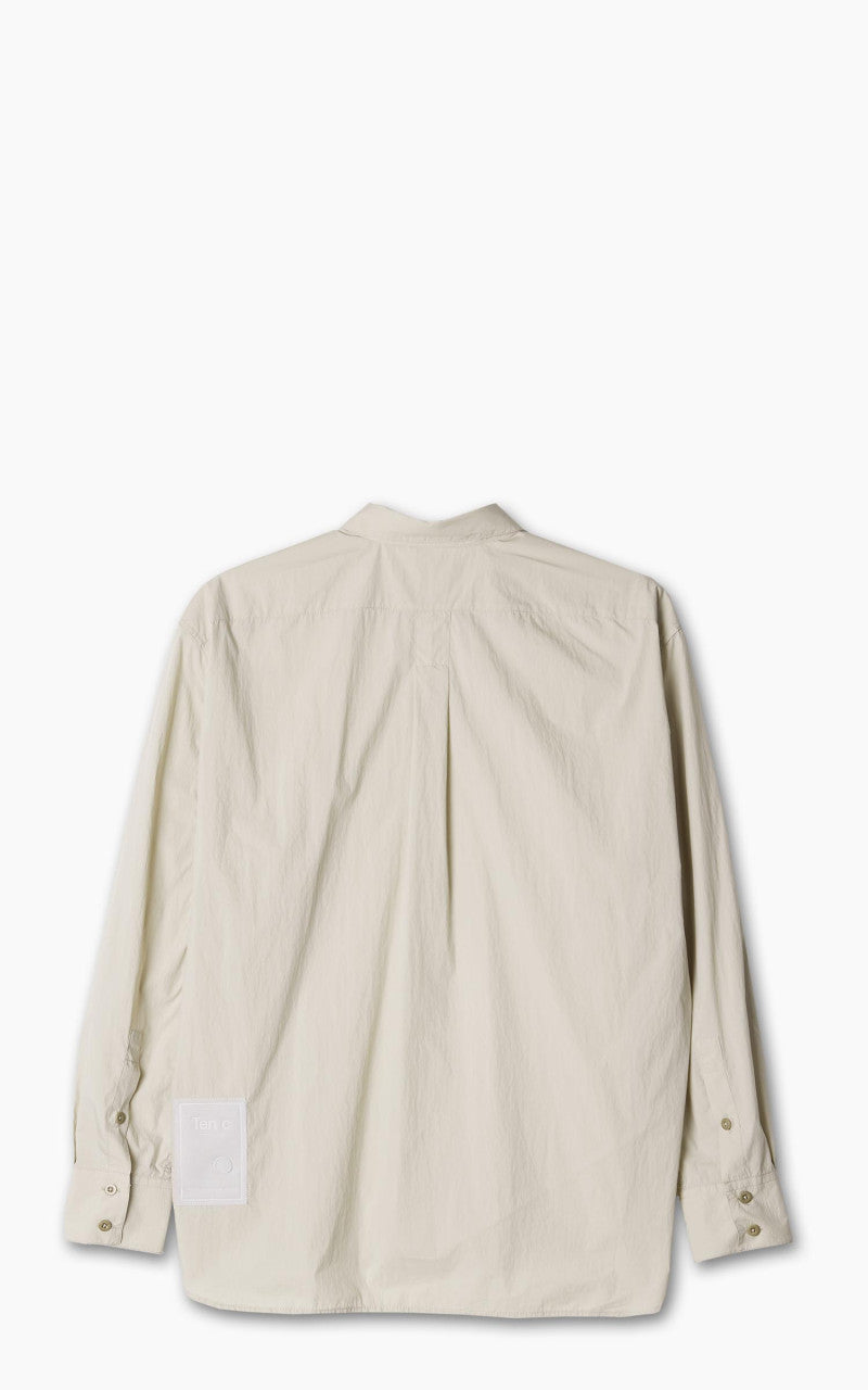 Ten C Lightweight L/S Shirt Light Brown