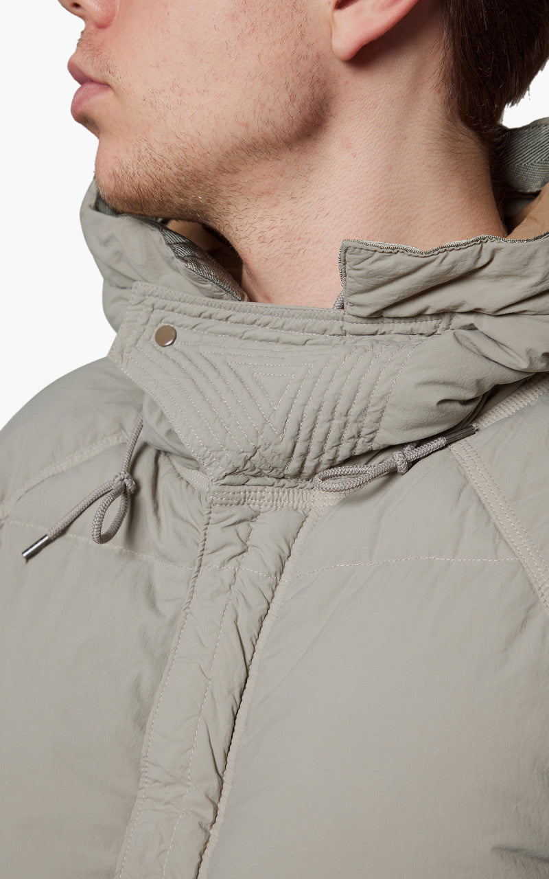 Ten C Artic Down Parka Gauze White V2