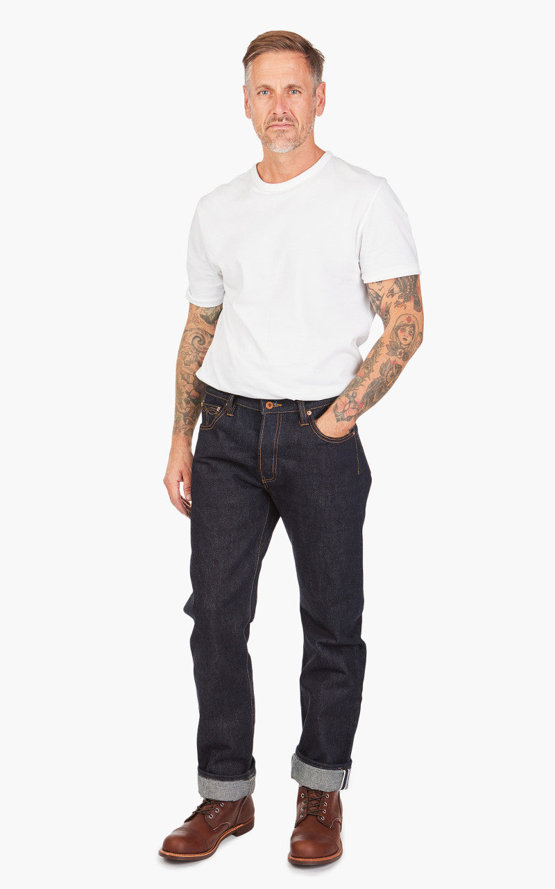 Oldblue Co. 8.25" Cut Heavy Weight Beast Indigo 21/23oz