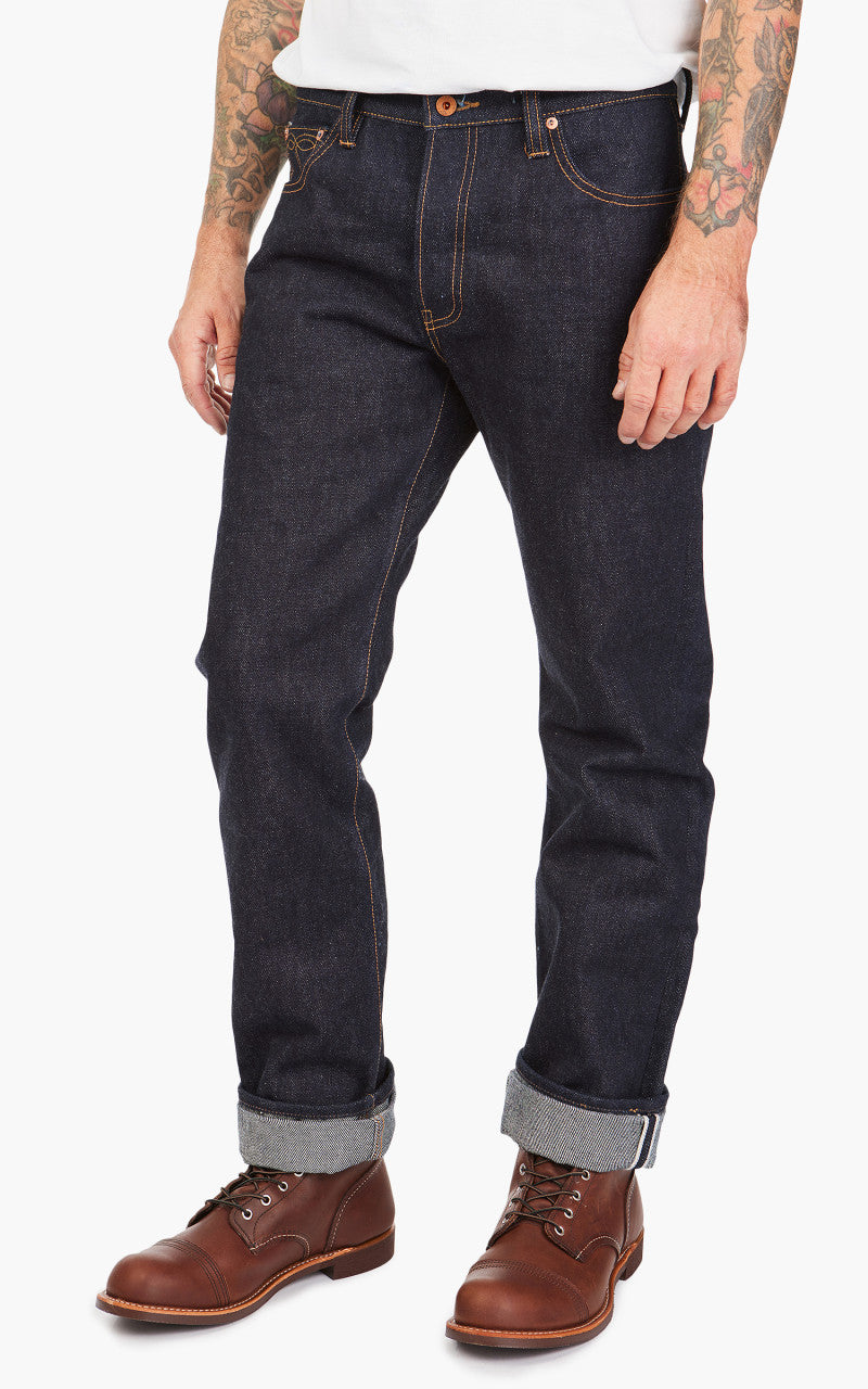 Oldblue Co. 8.25" Cut Heavy Weight Beast Indigo 21/23oz