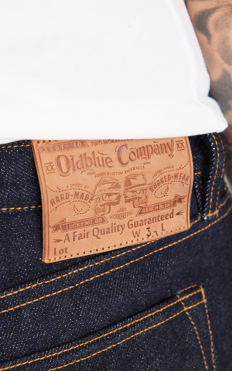 Oldblue Co. 8.25" Cut Heavy Weight Beast Indigo 21/23oz