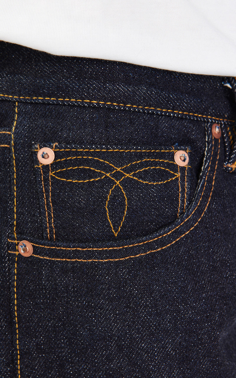 Oldblue Co. 8.25" Cut Heavy Weight Beast Indigo 21/23oz