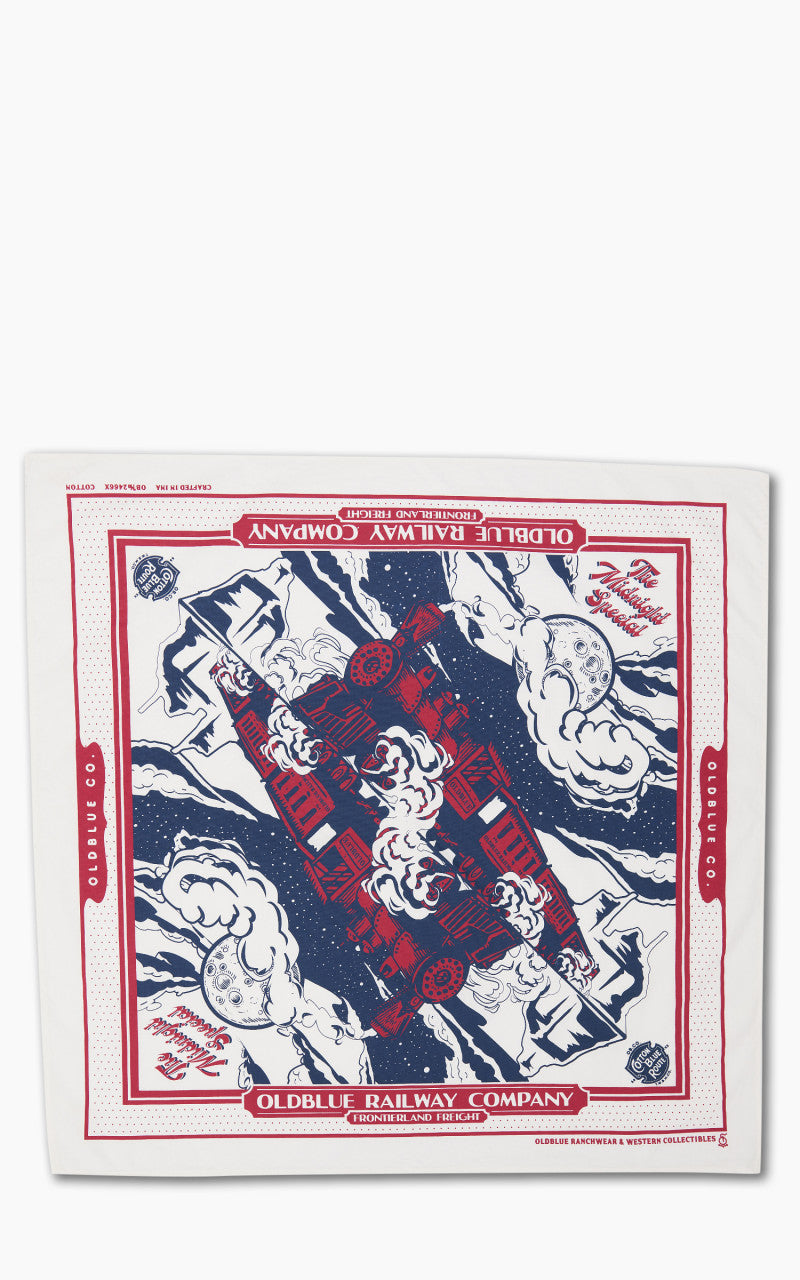 Oldblue Co. Bandana The Railway Co. White