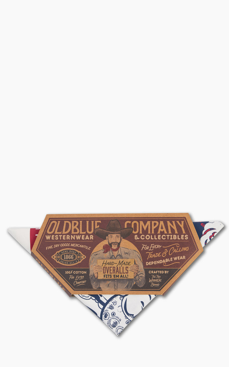 Oldblue Co. Bandana The Railway Co. White