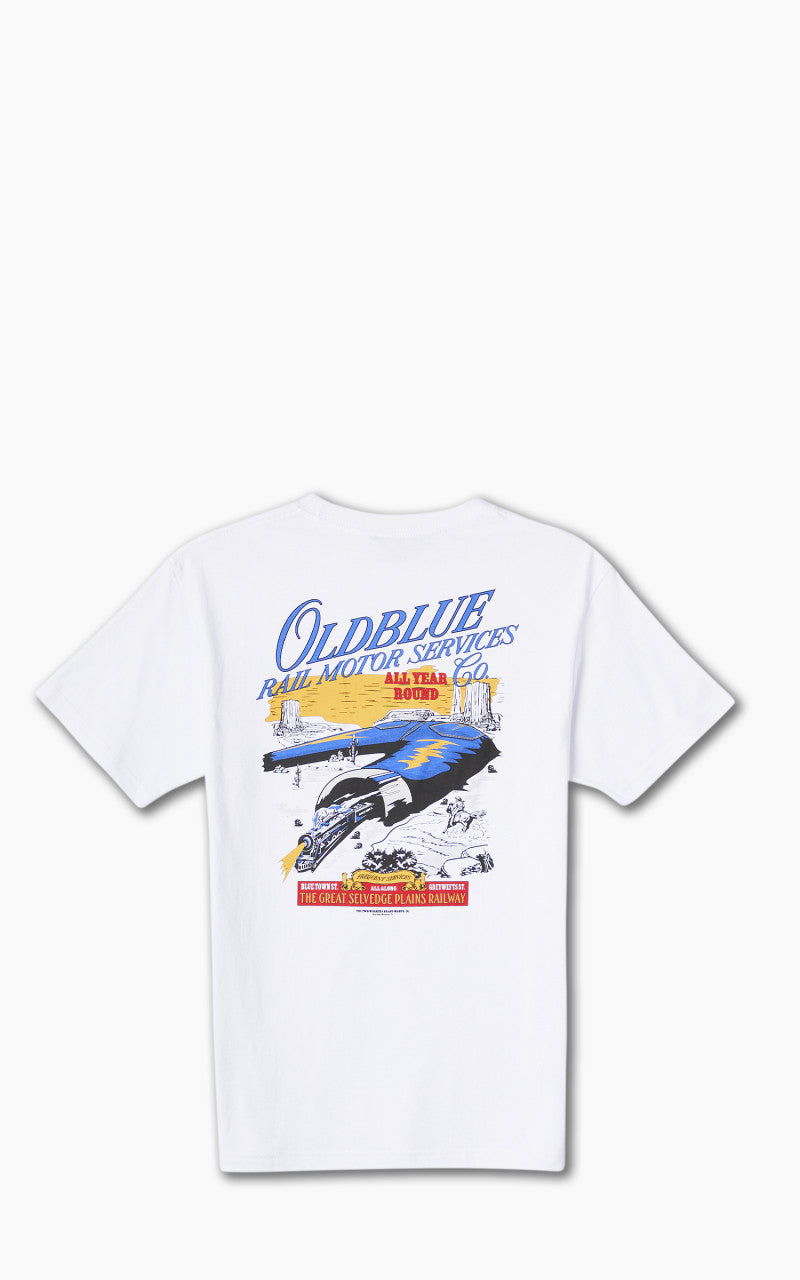 Oldblue Co. The Blue Tunnel Tee White
