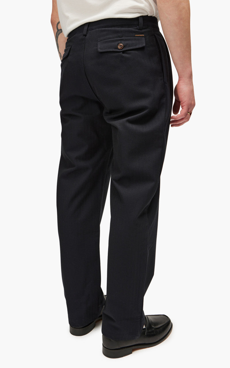 The Quartermaster French Chino HBT Blue