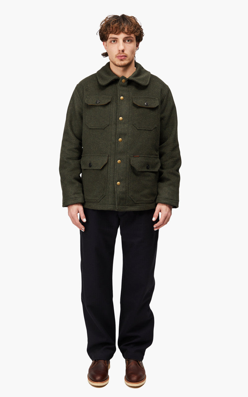 The Quartermaster Hunter Jacket Calvana Green
