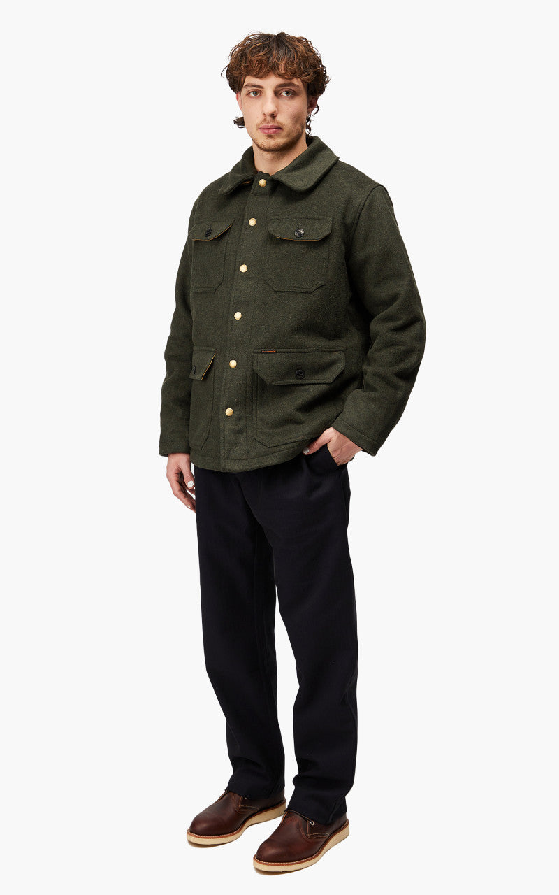 The Quartermaster Hunter Jacket Calvana Green