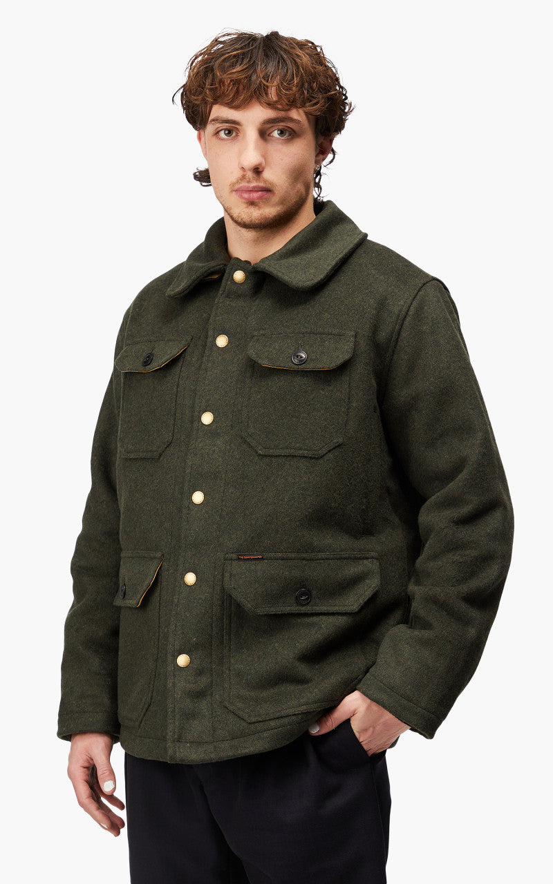 The Quartermaster Hunter Jacket Calvana Green