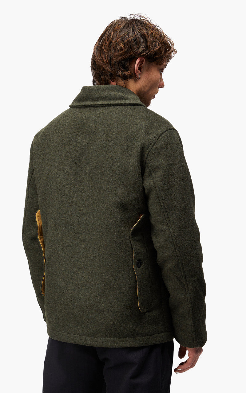 The Quartermaster Hunter Jacket Calvana Green
