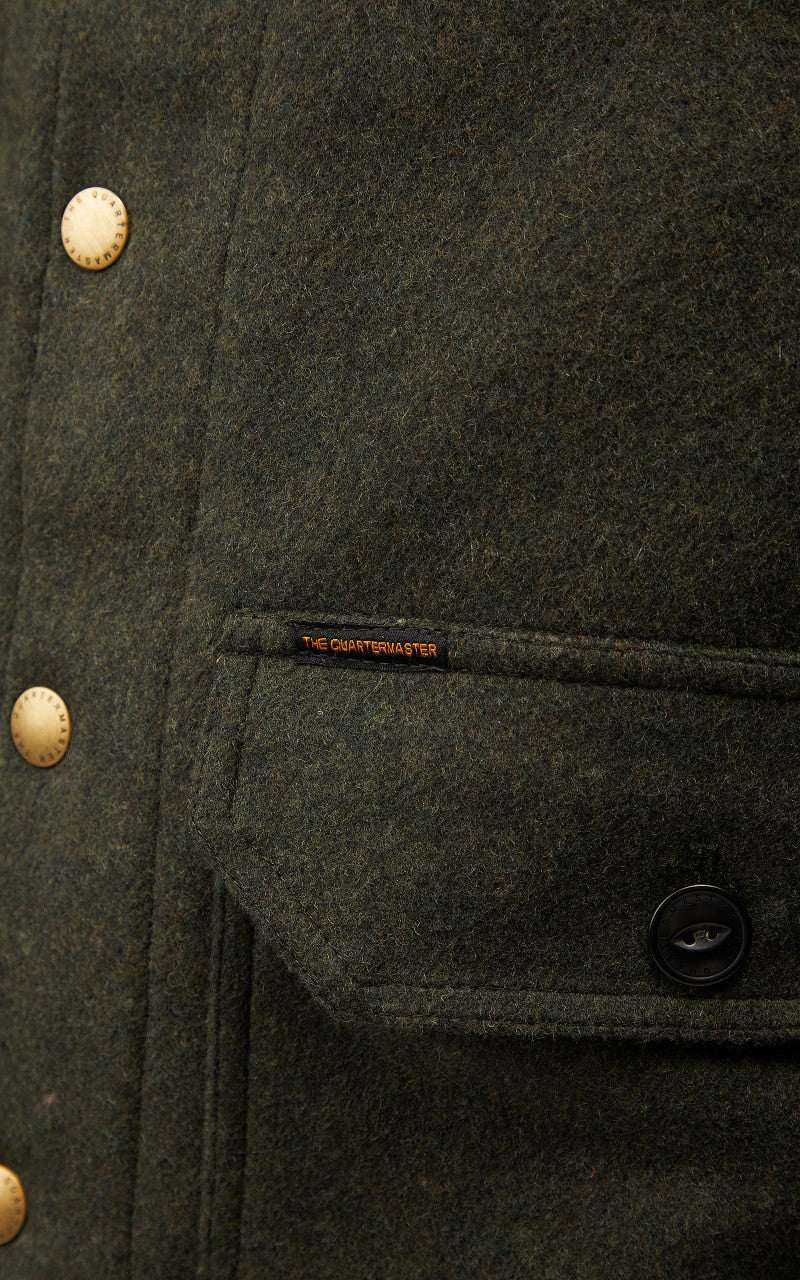 The Quartermaster Hunter Jacket Calvana Green