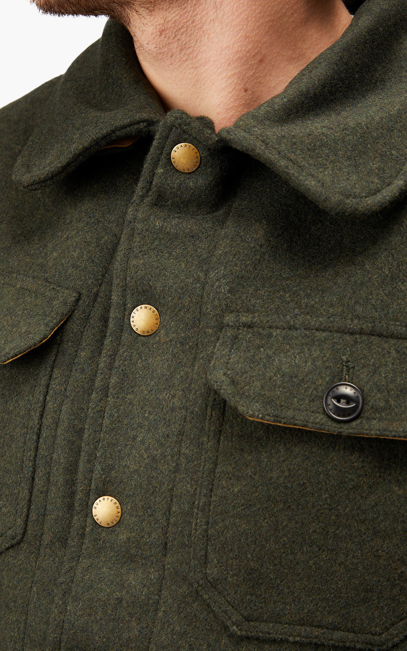 The Quartermaster Hunter Jacket Calvana Green