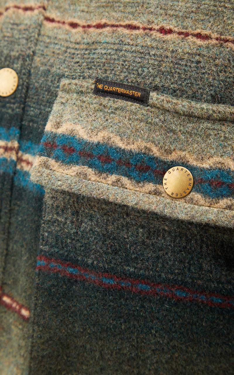 The Quartermaster Fatigue Jacket Wool Navajo