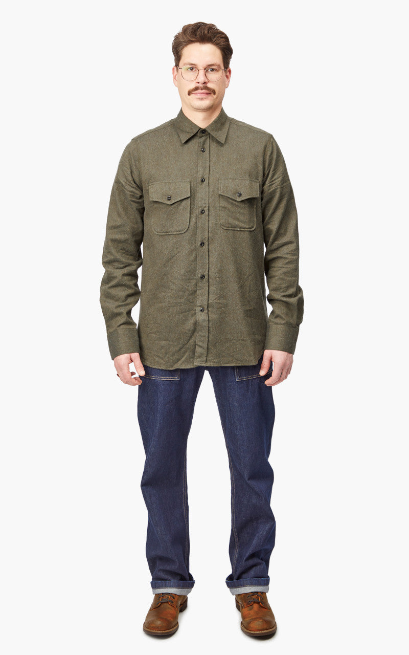 The Quartermaster USAF Flight Shirt Green