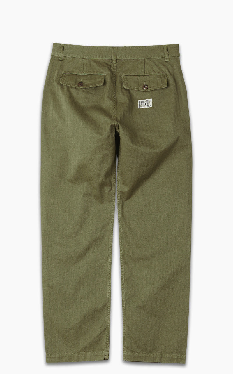 The Quartermaster French Chino HBT Olive