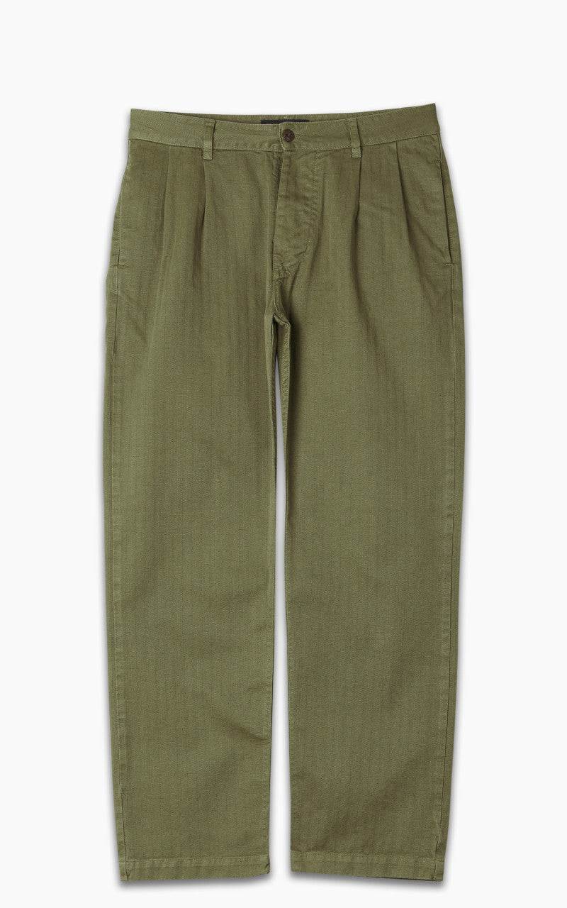 The Quartermaster French Chino HBT Olive