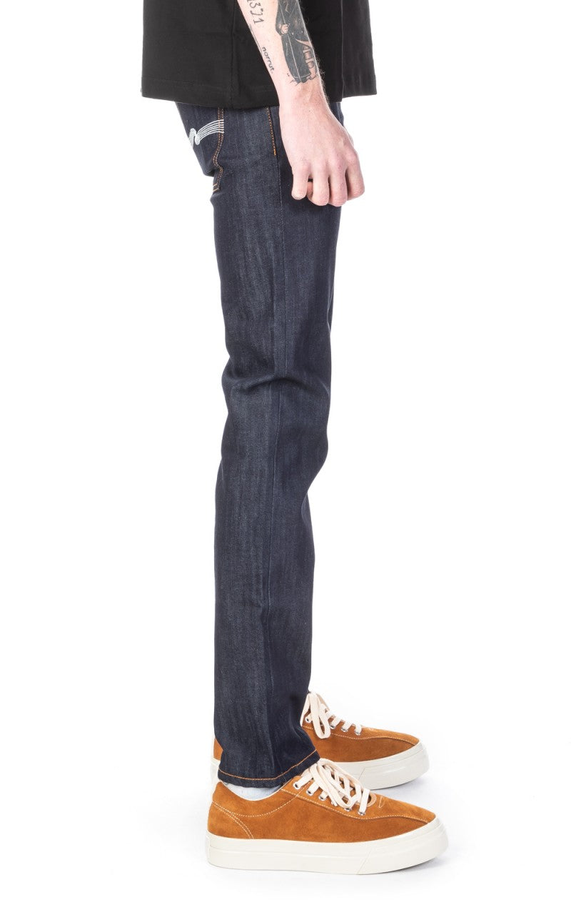 Nudie Jeans Thin Finn Dry Ecru Embo