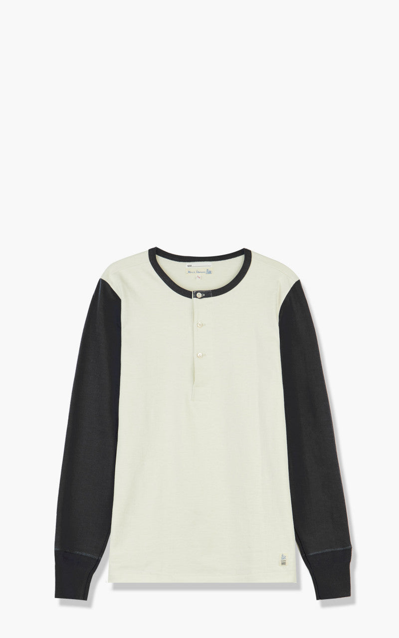 Merz b. Schwanen TR206B Button Facing 1/1 Oat/Charcoal