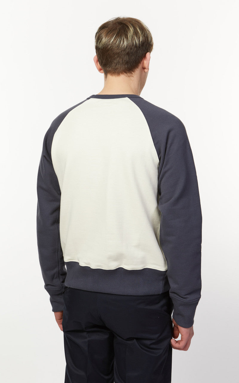 Merz b. Schwanen TR349 Good Training Sweatshirt Oat/Navy