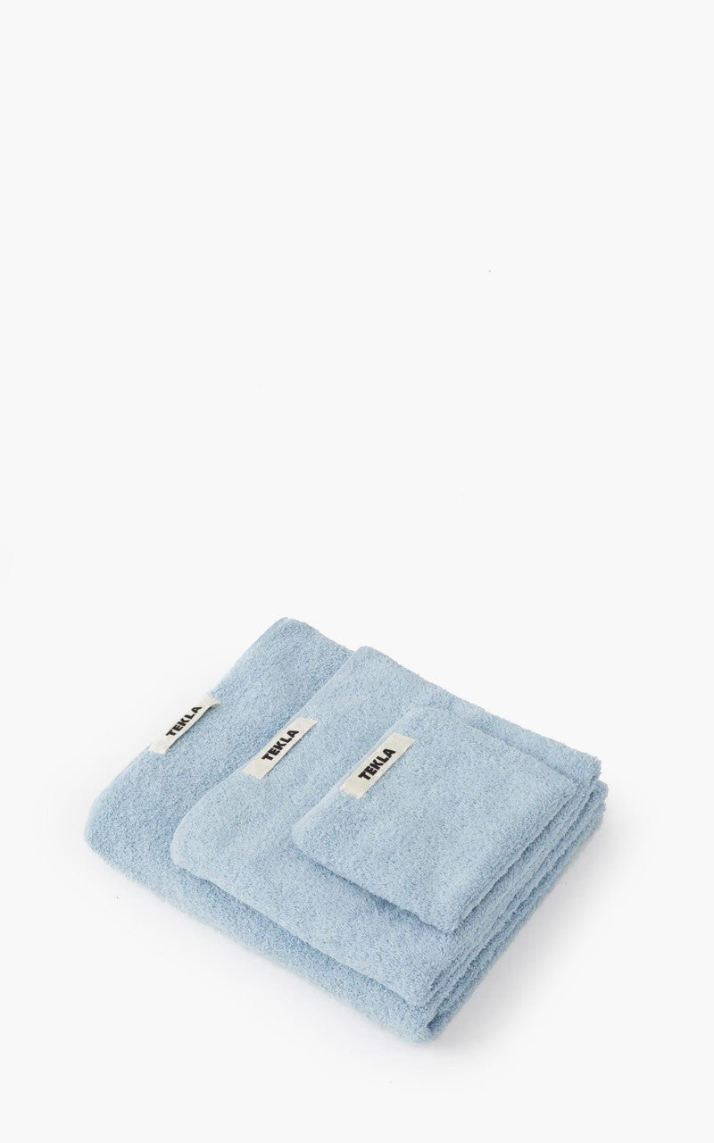 TEKLA Terry Towel Solid Aqua
