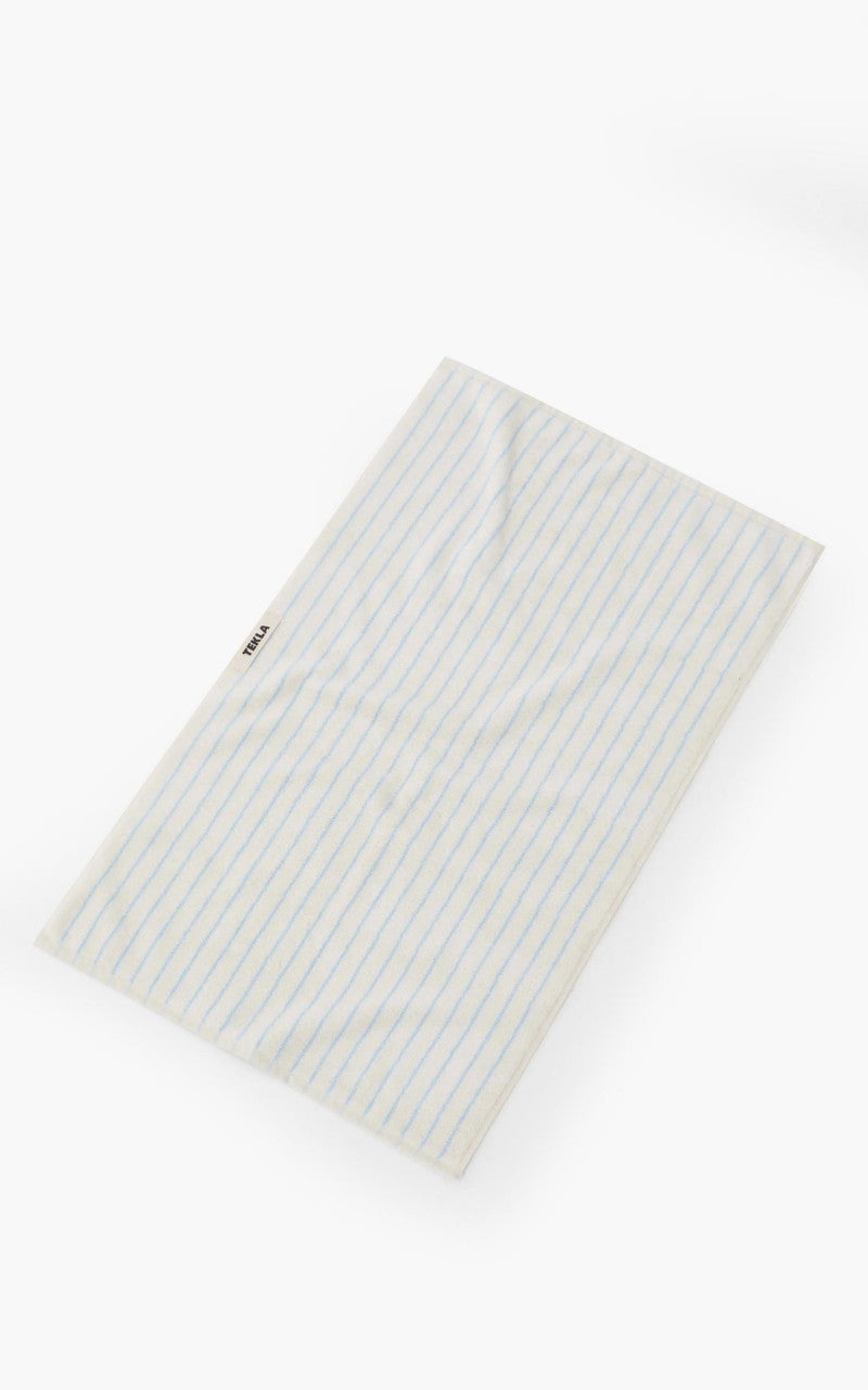 TEKLA Terry Towel Stripes Baby Blue Stripes