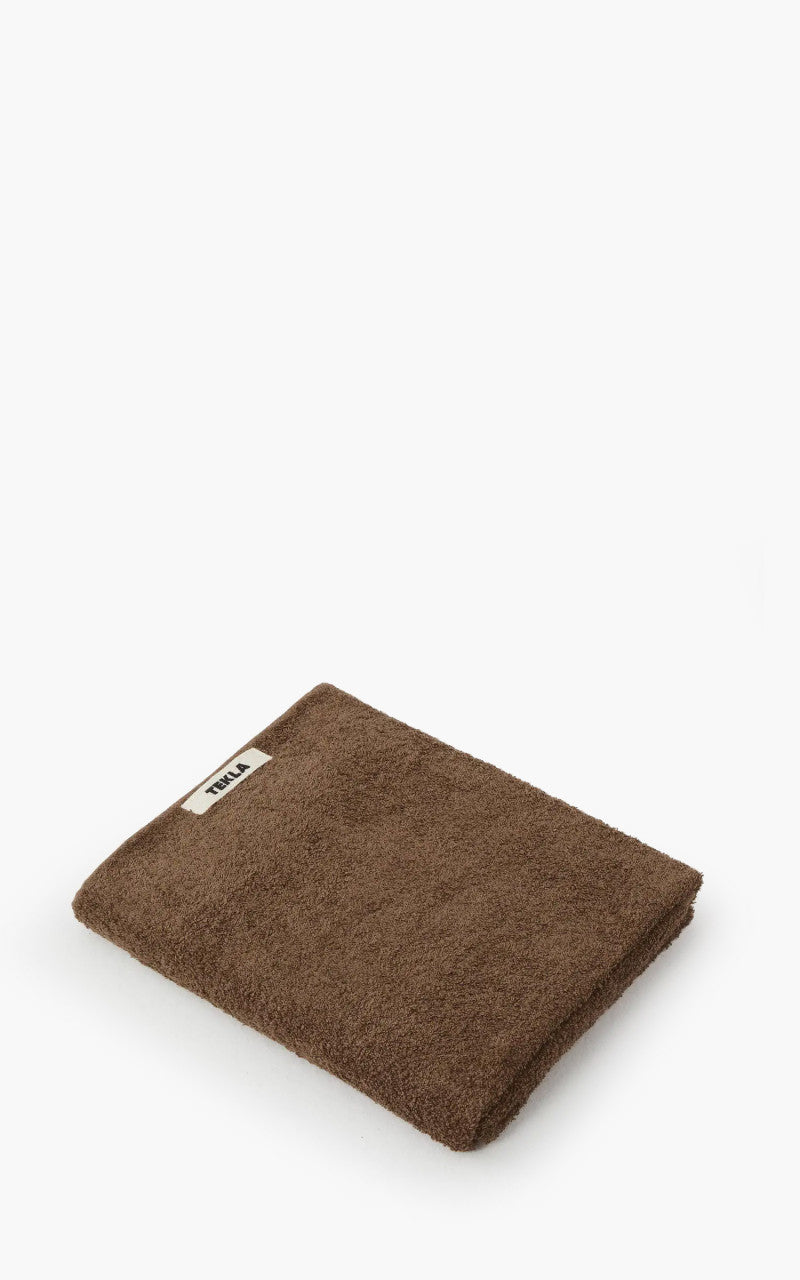 TEKLA Terry Towel Solid Kodiak Brown