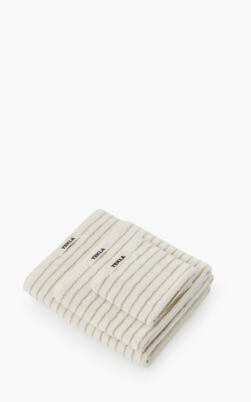 TEKLA Terry Towel Stripes Sienna Stripes