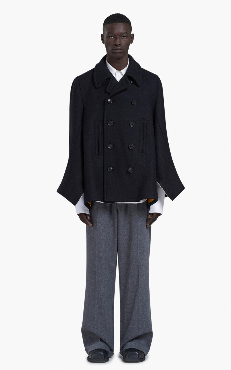 Marni Wool Coat Black