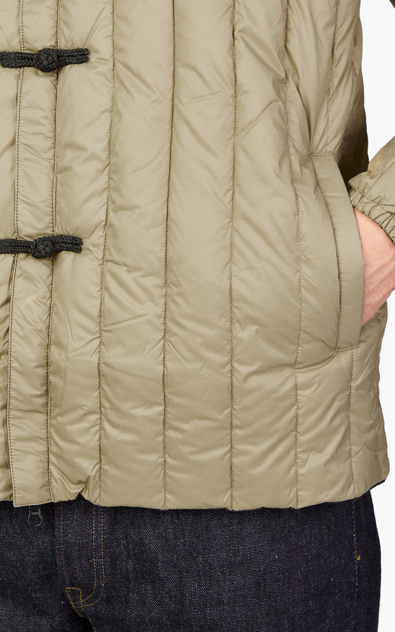 Taion x Beams Lights Reversible China Inner Jacket Beige/Black