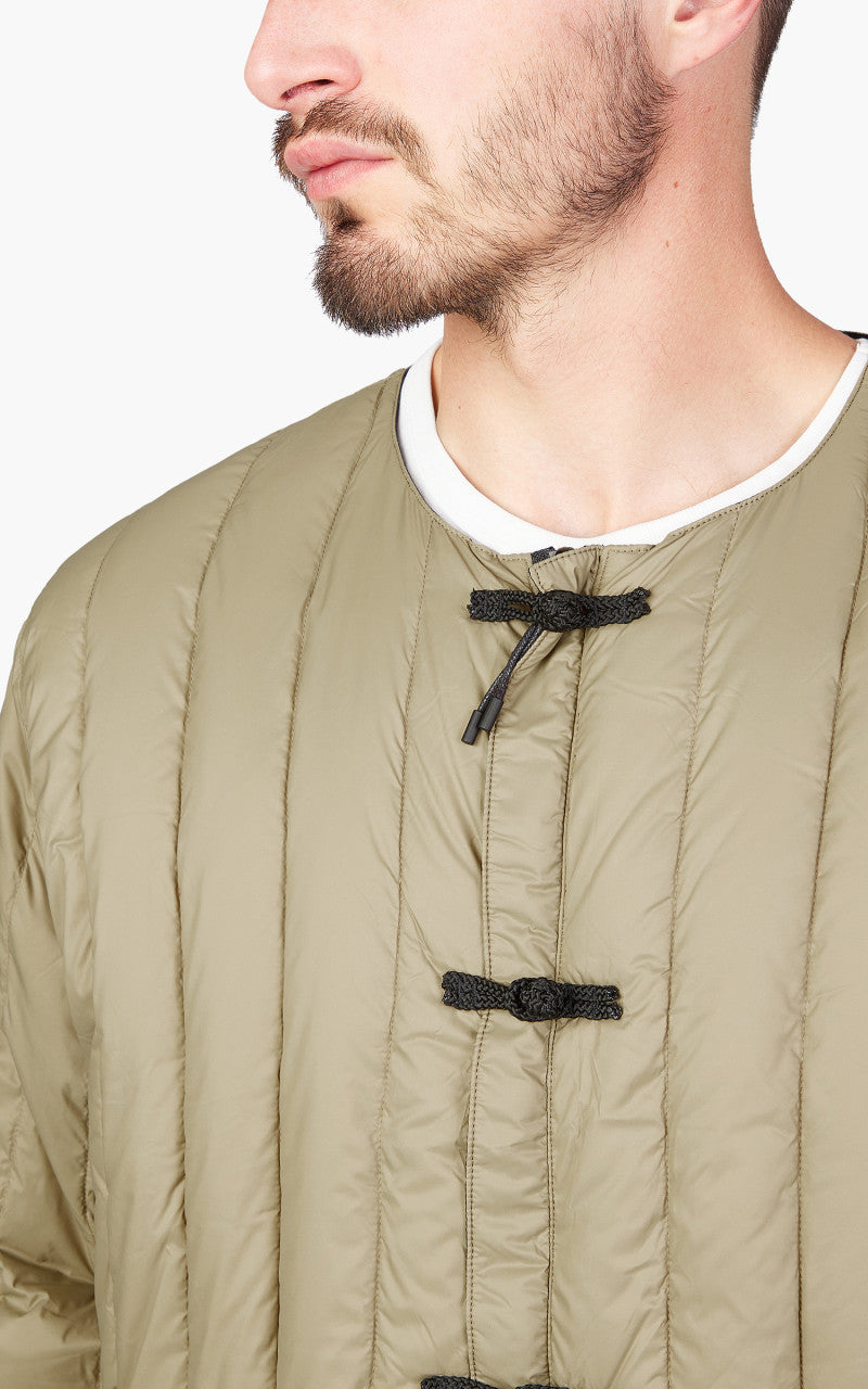 Taion x Beams Lights Reversible China Inner Jacket Beige/Black