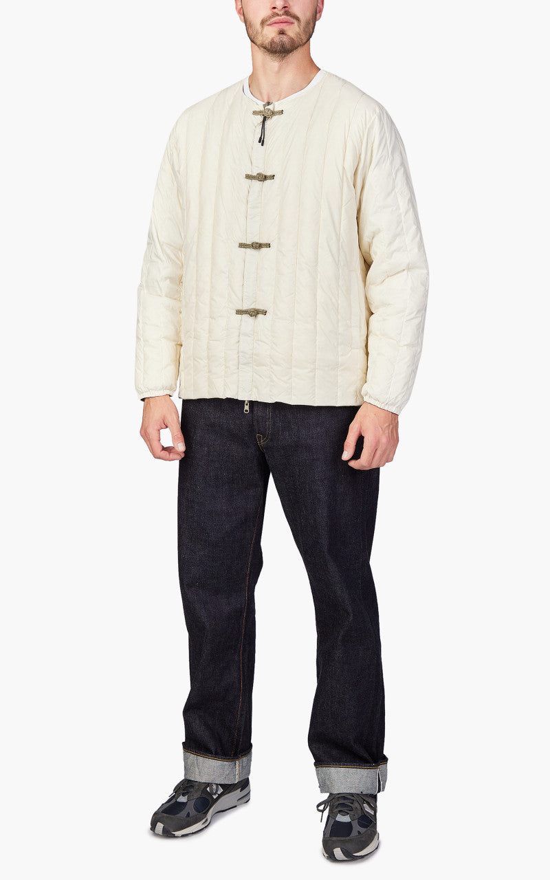 Taion x Beams Lights Reversible China Inner Jacket Off White/Sage