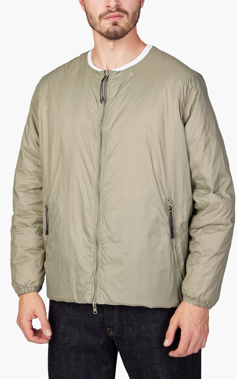 Taion x Beams Lights Reversible China Inner Jacket Off White/Sage