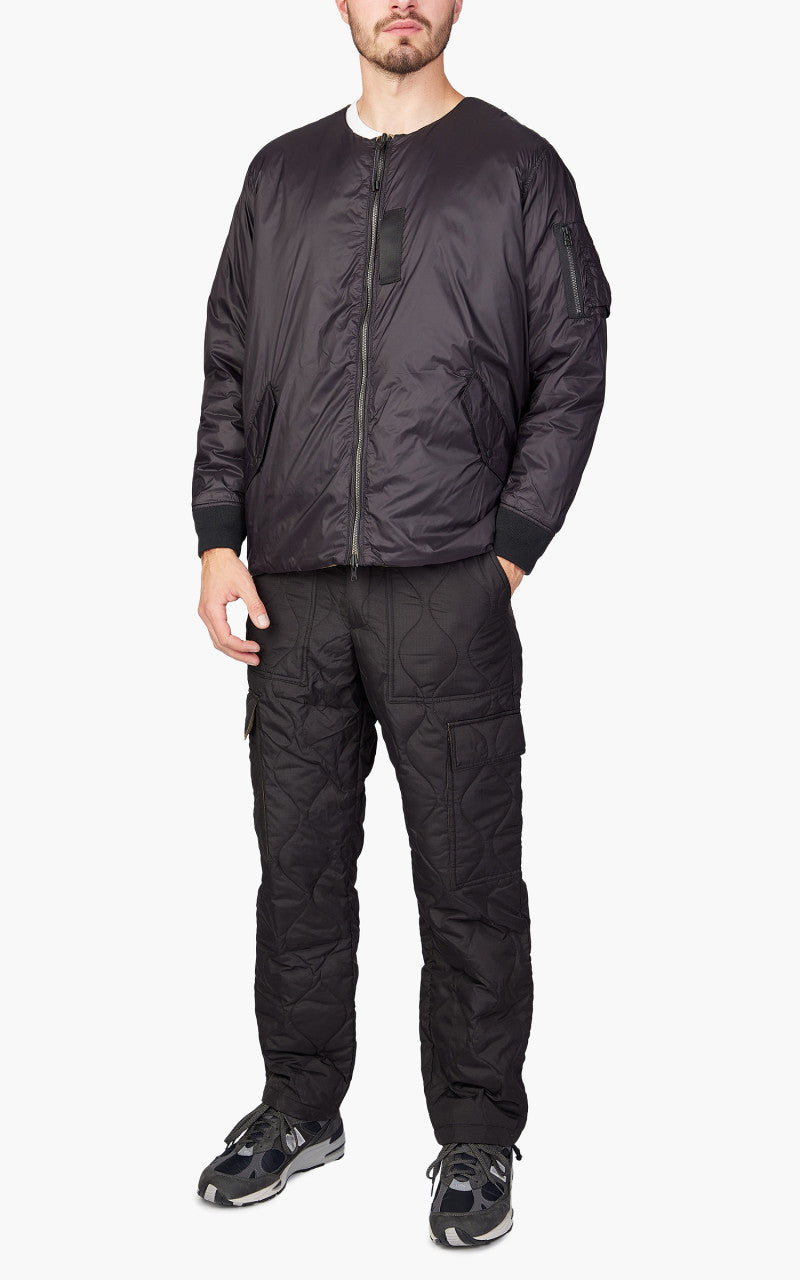 Taion x Beams Lights Reversible MA-1 Type Inner Down Jacket Black/Olive