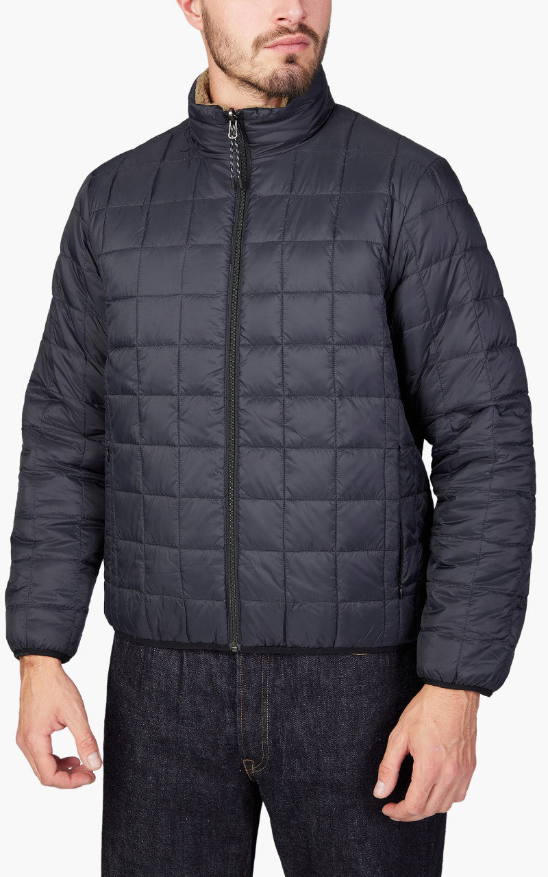 Taion Reversible Down x Boa Jacket Black/Beige