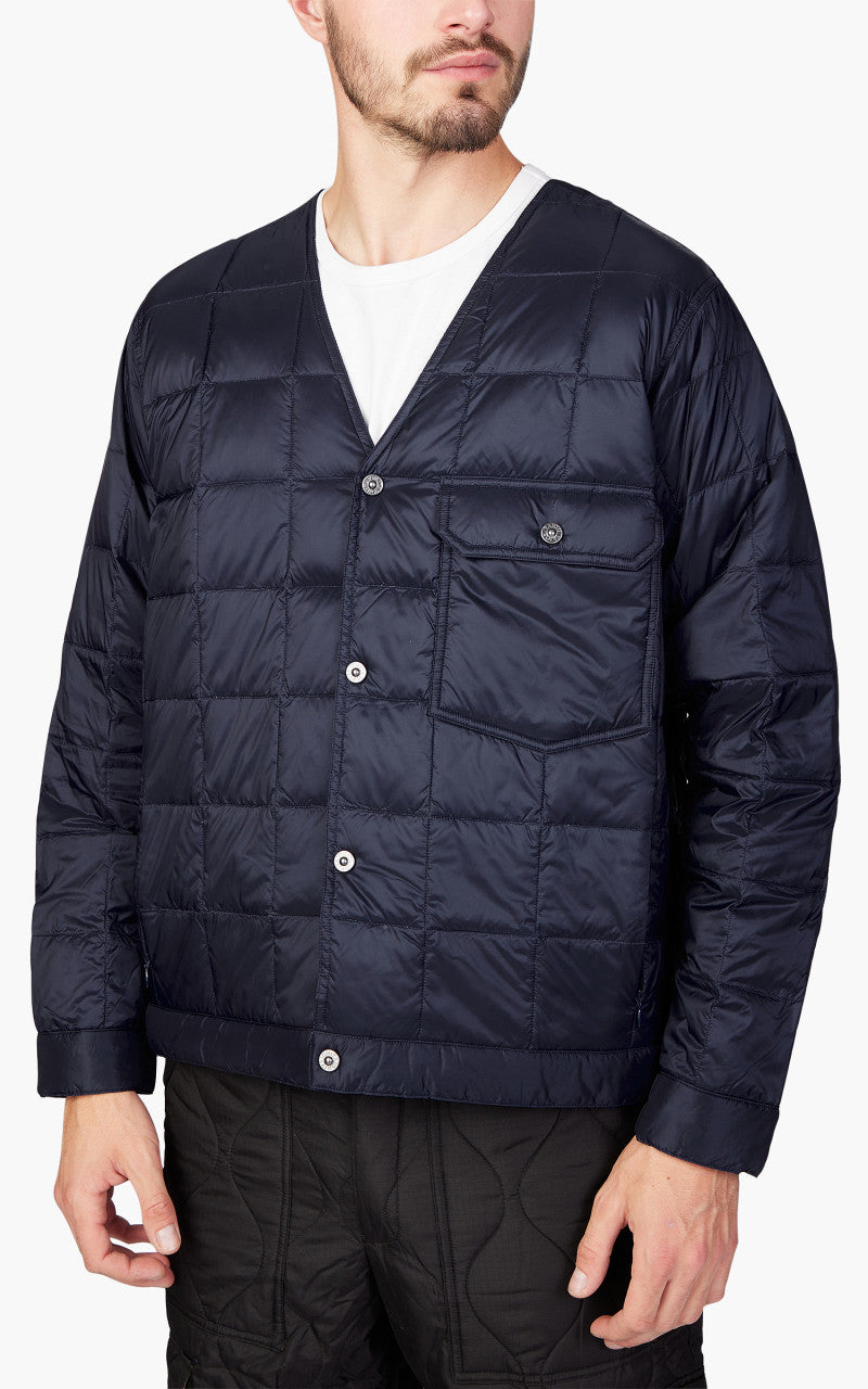 Taion Down Work Cardigan Navy