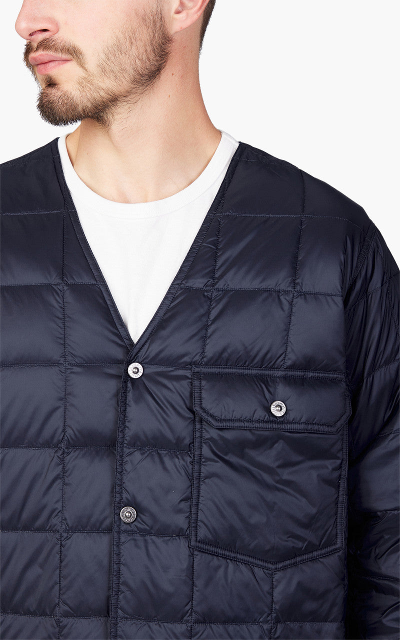 Taion Down Work Cardigan Navy