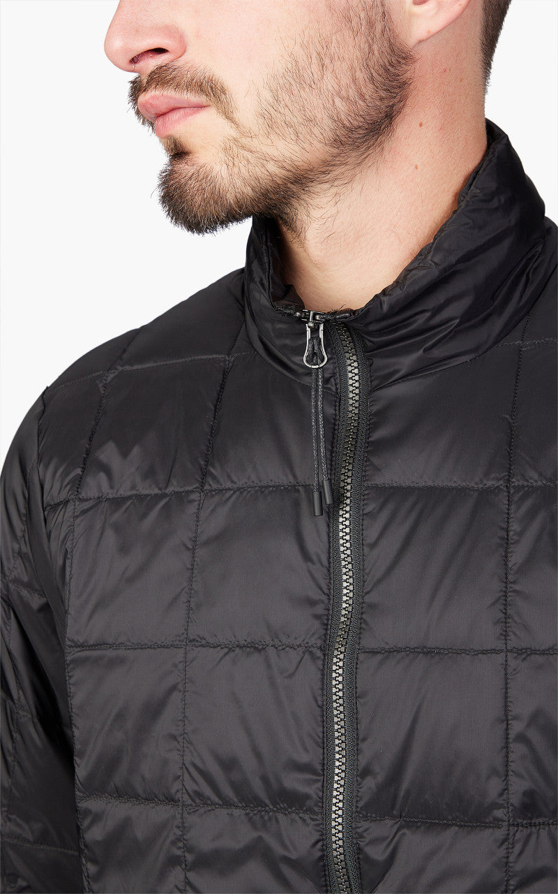 Taion HI-Neck Zip Down Jacket Black