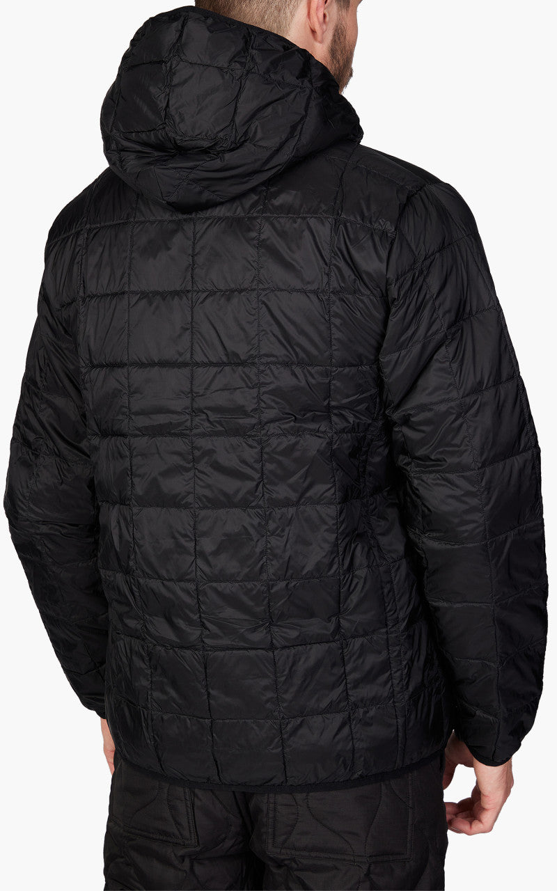 Taion Oversized Zip Down Hoodie Black