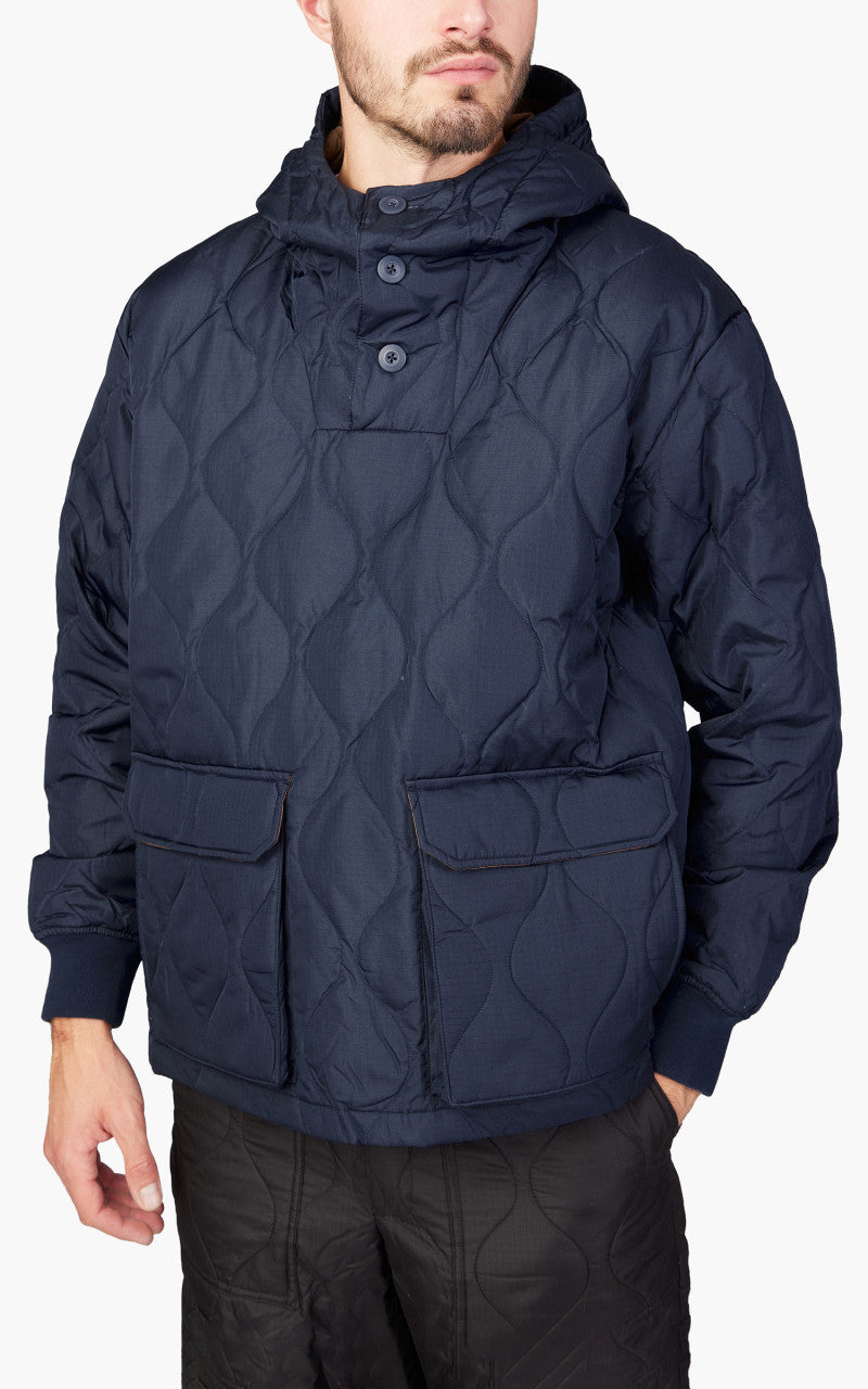 Taion Military Pull Over Hoodie Dark Navy