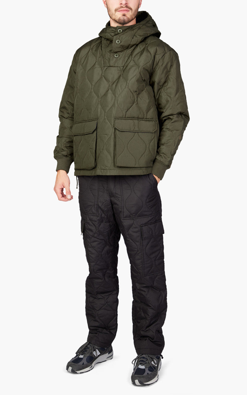 Taion Military Pull Over Hoodie Dark Olive