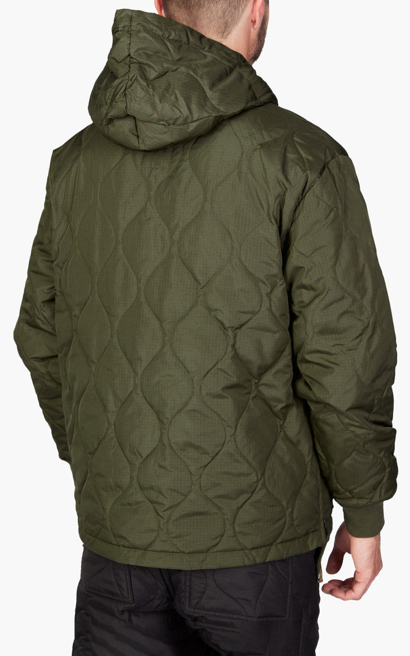 Taion Military Pull Over Hoodie Dark Olive