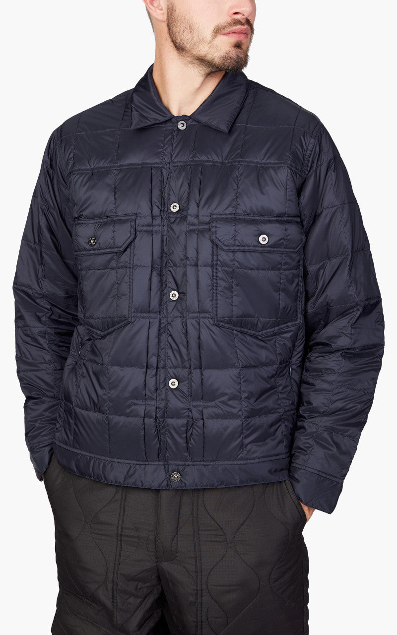 Taion Down Work Jacket Navy