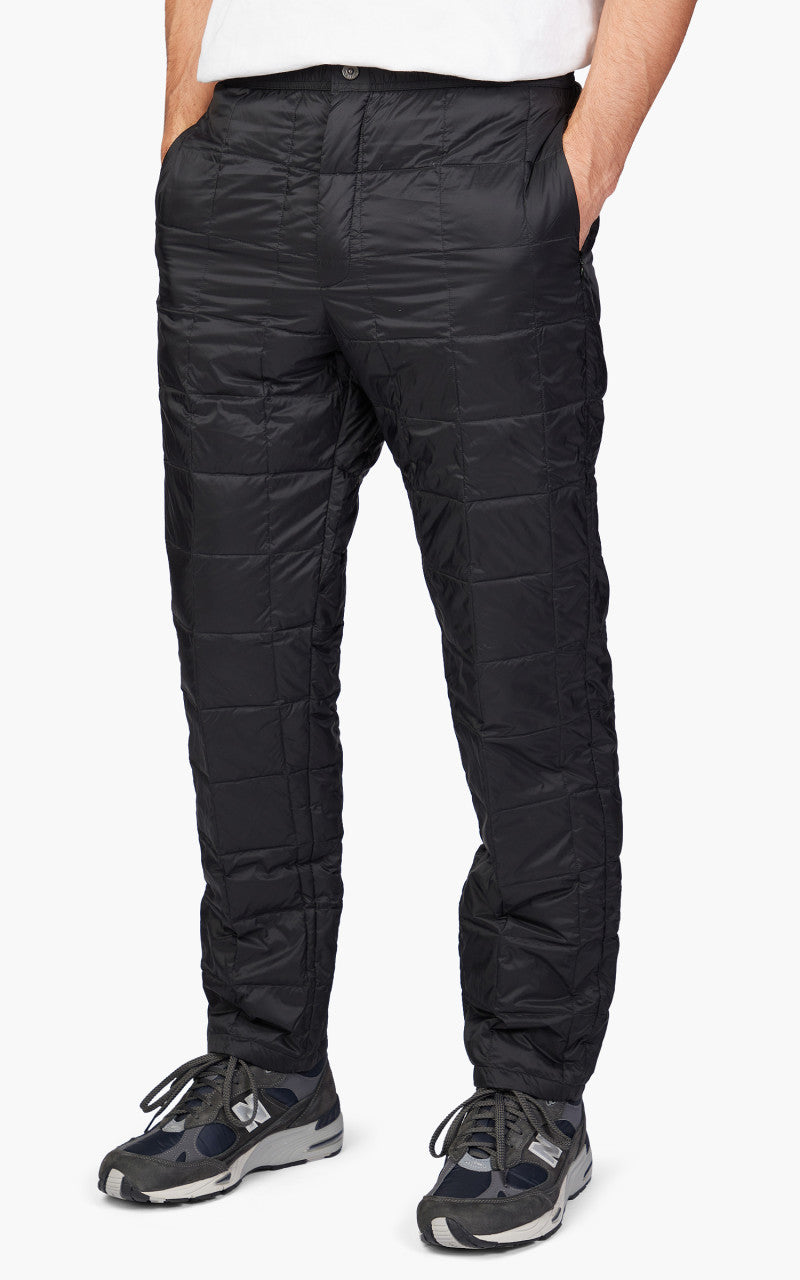 Taion Regular Straight Down Pants Black