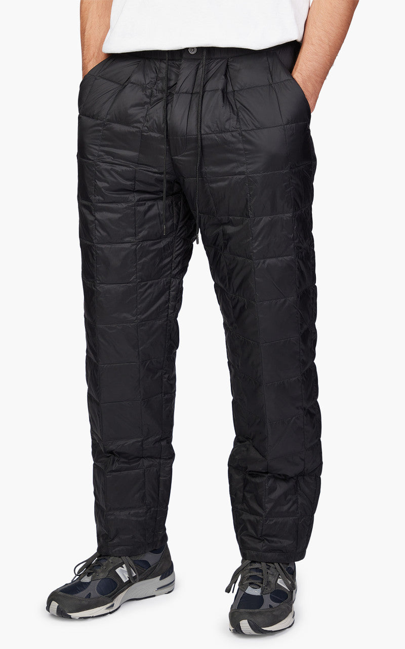Taion Semi Wide Down Pants Black