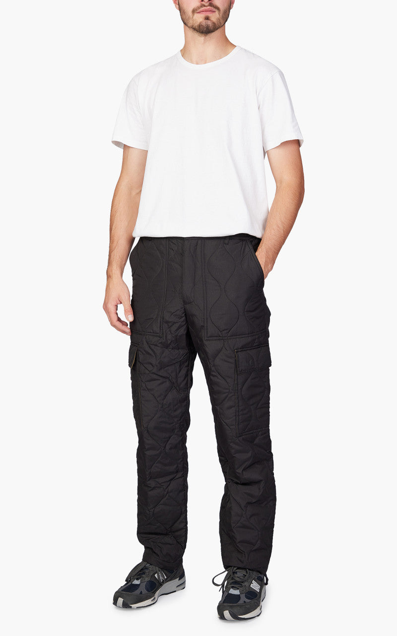 Taion Military Cargo Down Pants Black