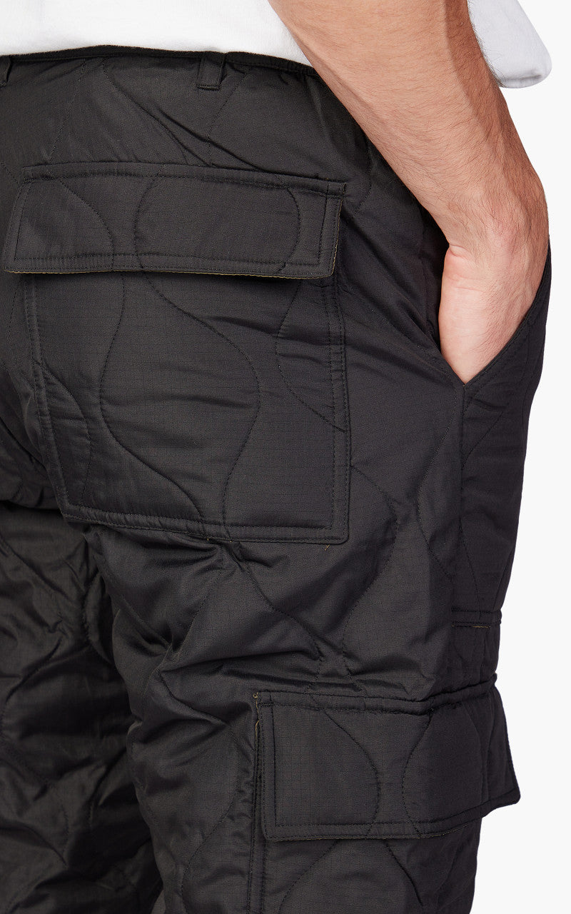 Taion Military Cargo Down Pants Black