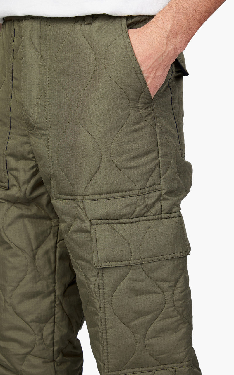 Taion Military Cargo Down Pants Dark Olive