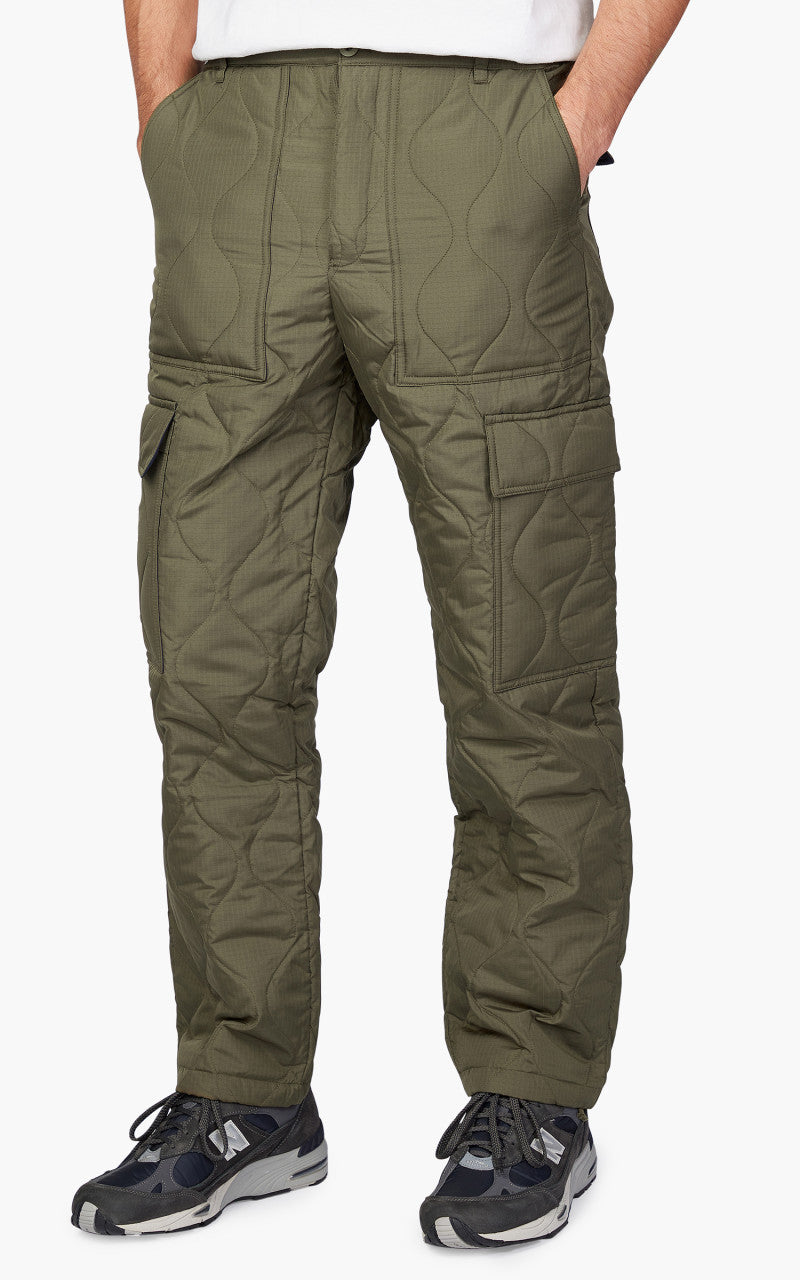 Taion Military Cargo Down Pants Dark Olive