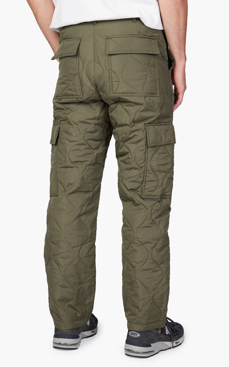 Taion Military Cargo Down Pants Dark Olive
